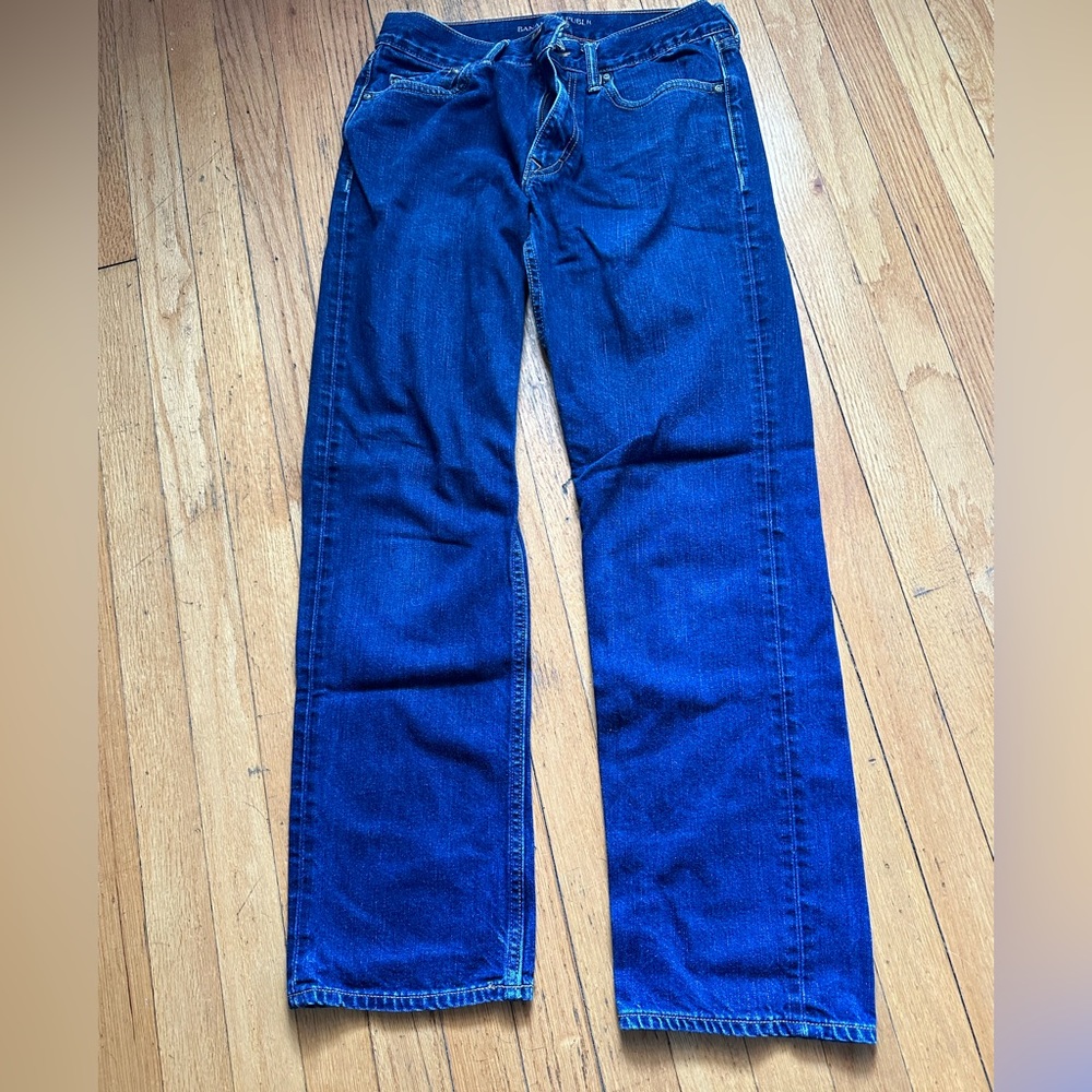 Banana Republic straight navy blue great condition